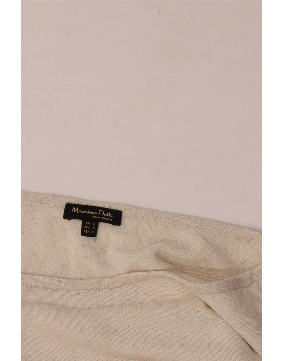Женская блузка Massimo Dutti Top UK 10 Small Бежевый
