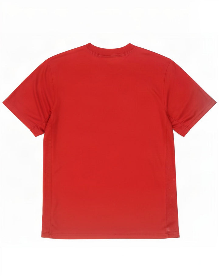 Мужская футболка Nike Dri Fit, большой красный полиэстер