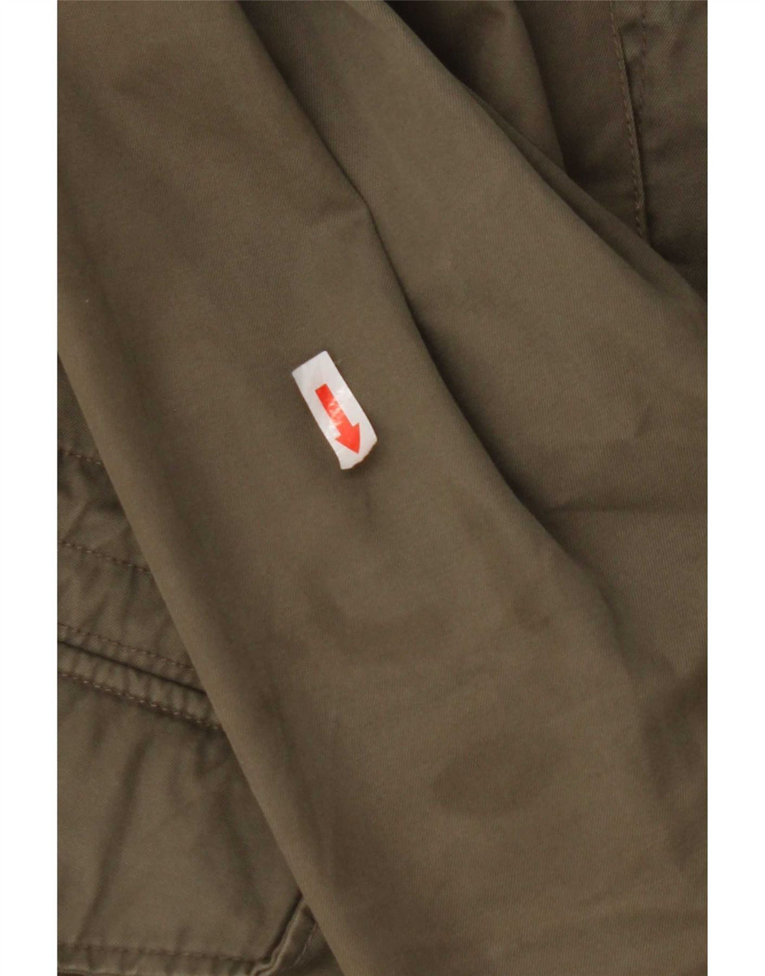 Женская куртка Marks & Spencer UK 44 2XL, хлопок цвета хаки