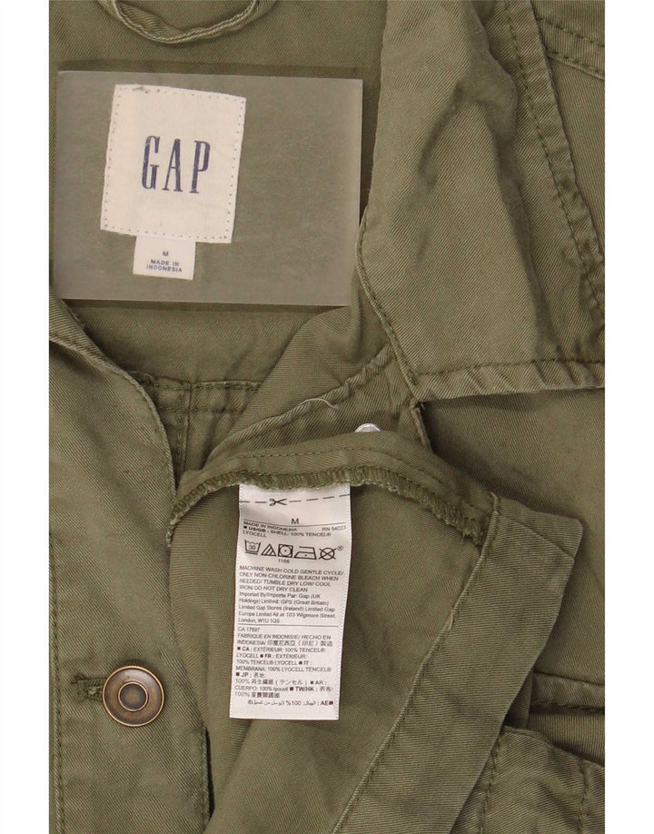 Женская рубашка Gap UK 14 Medium Khaki Tencel