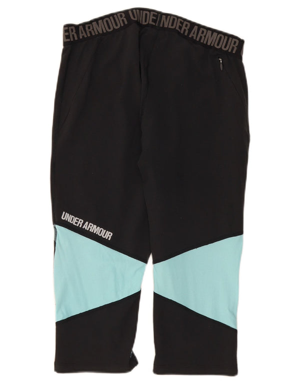 Женские леггинсы с рисунком Under Armour Heat Gear UK 14, большие серые цвета с цветными блоками