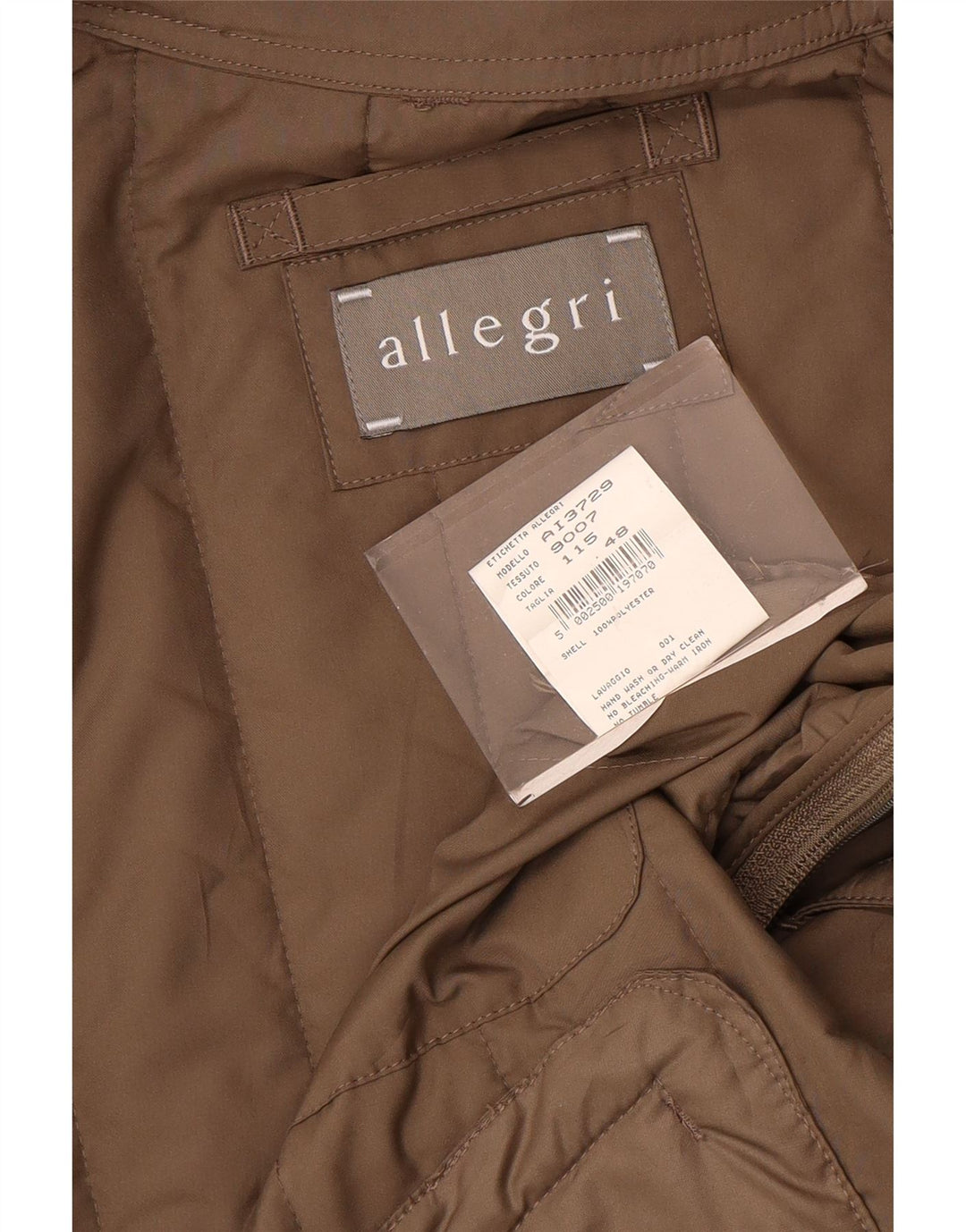 Allegri Женское пальто IT 48 XL Коричневый полиэстер