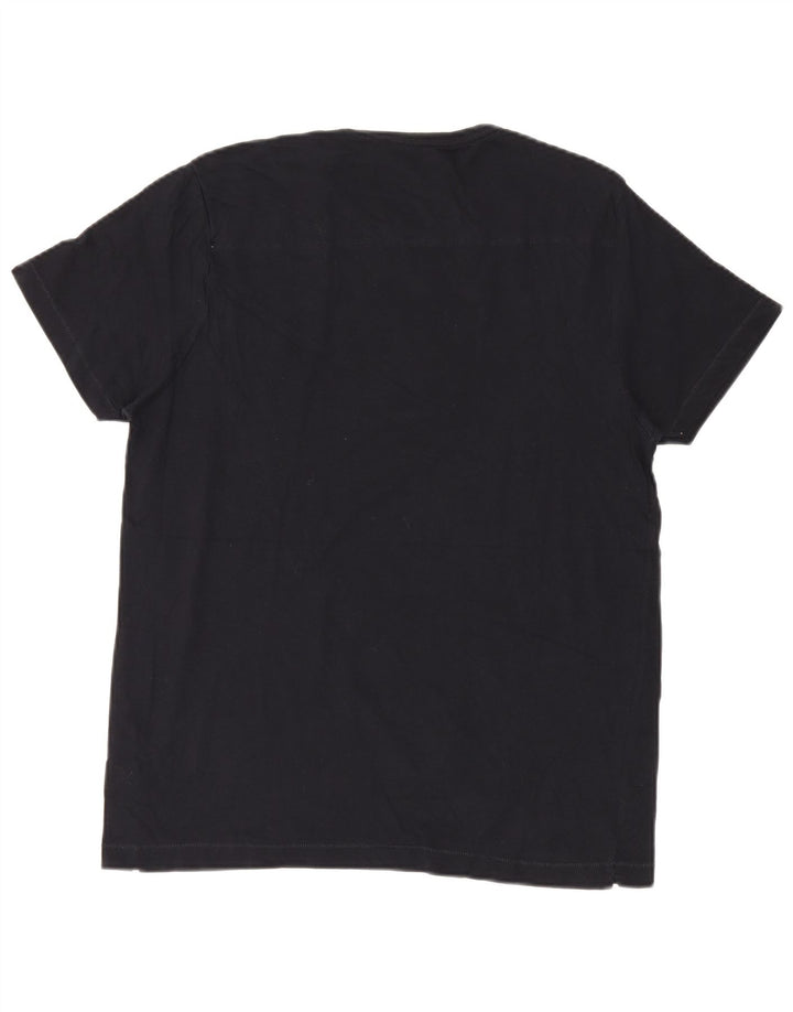 Мужская футболка French Connection Top XL, черный хлопок