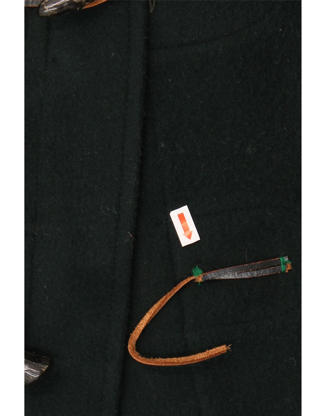 ВИНТАЖНЫЙ женский дафлкот UK 18 XL Зеленый