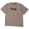 FILA Мужская футболка с рисунком Top XL Серый хлопок