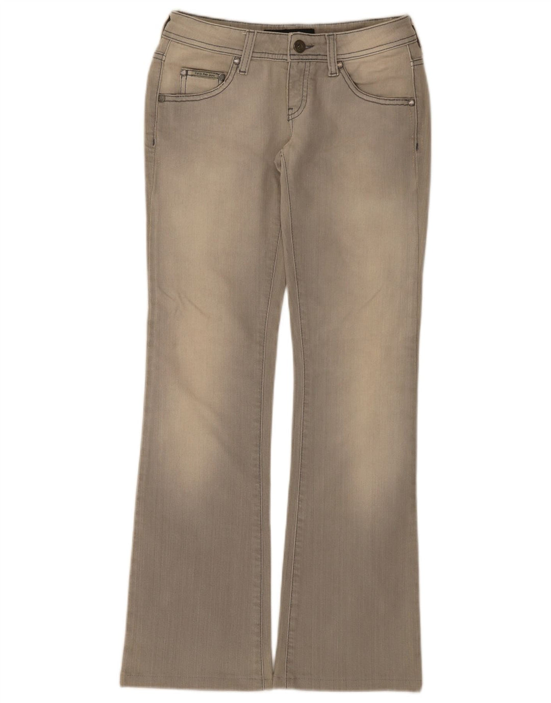 Женские джинсы Bootcut Calvin Klein W26 L30, серый хлопок