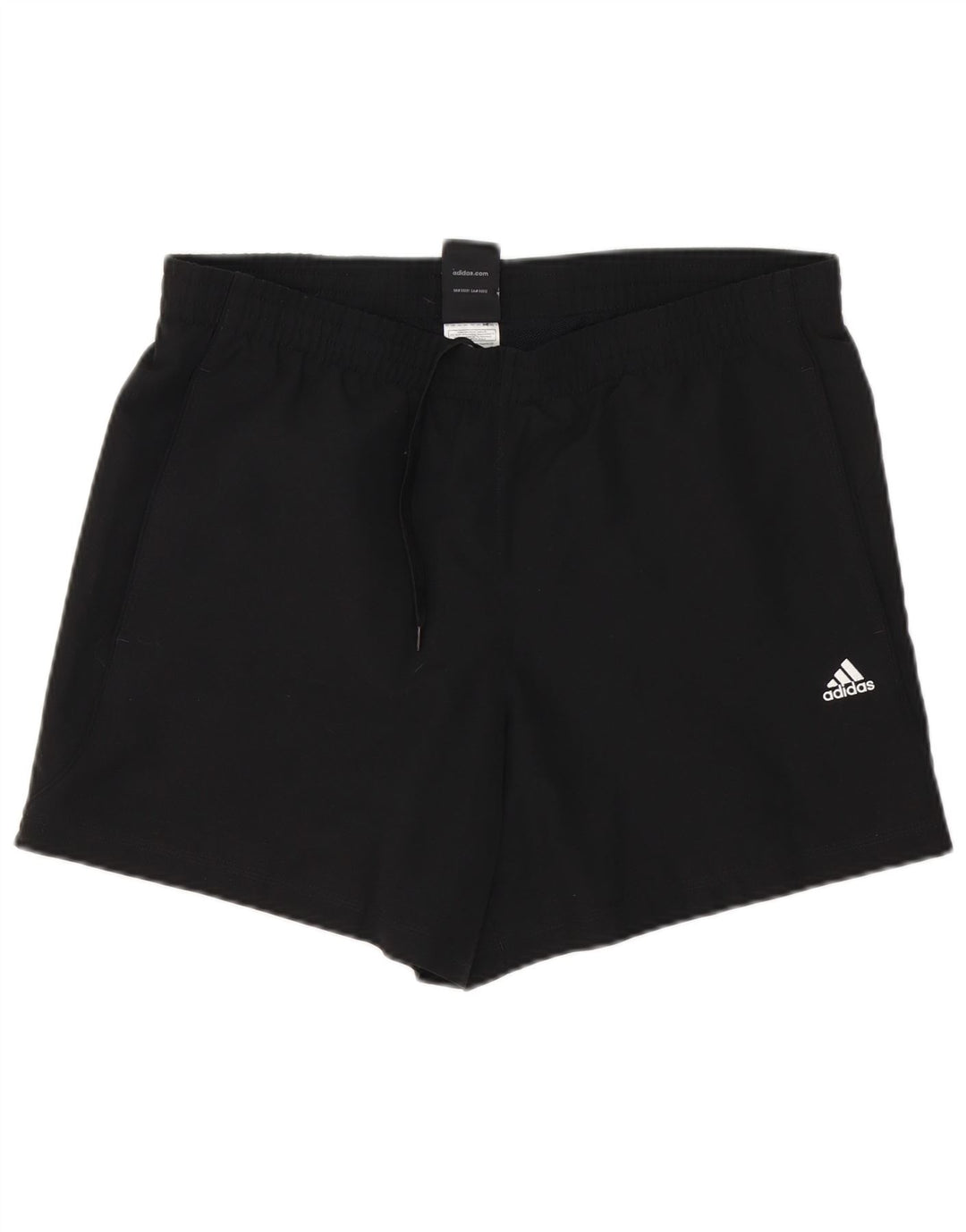 Мужские спортивные шорты Adidas Climalite, средний черный полиэстер