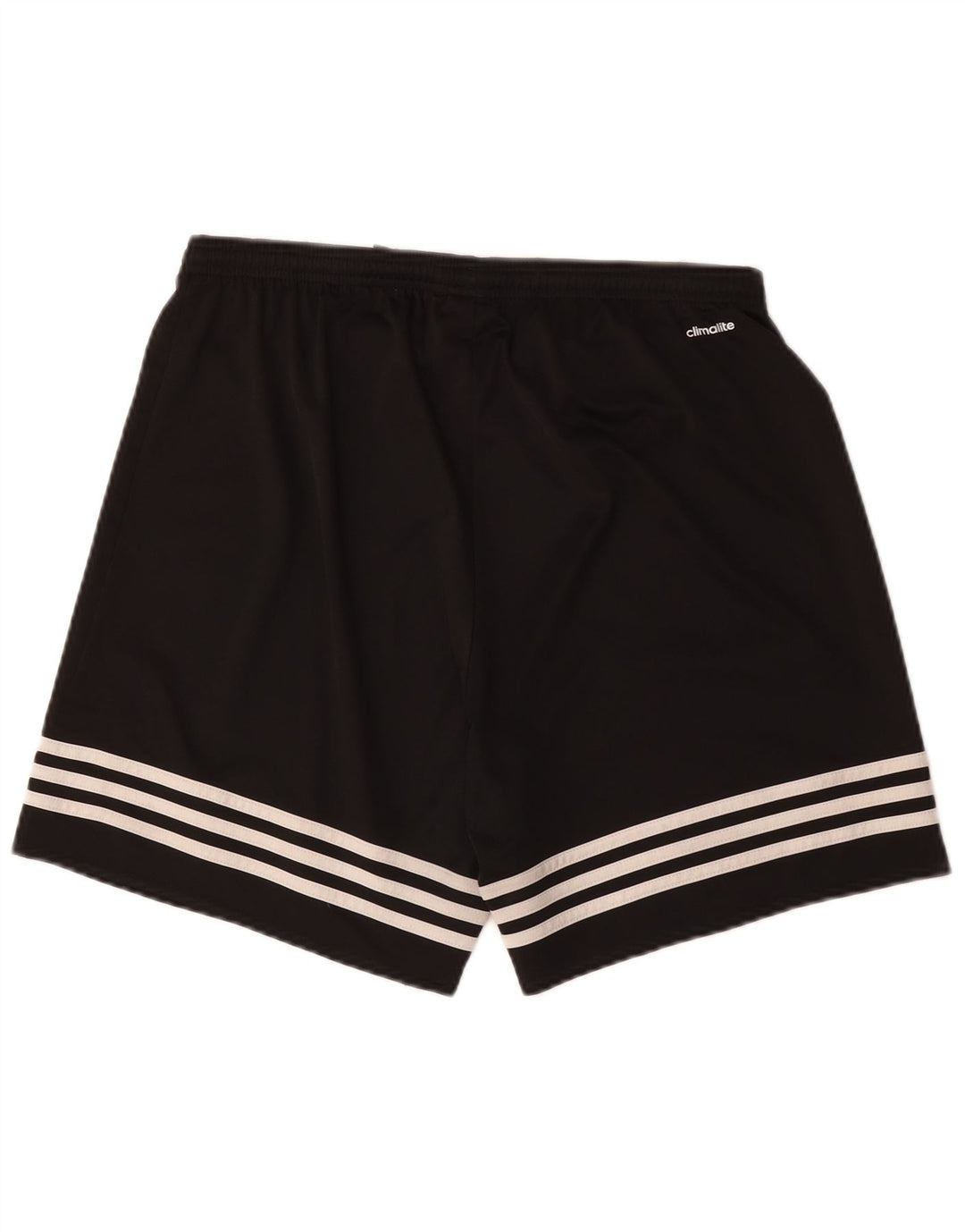 Мужские спортивные шорты Adidas Climalite, большие черные из полиэстера