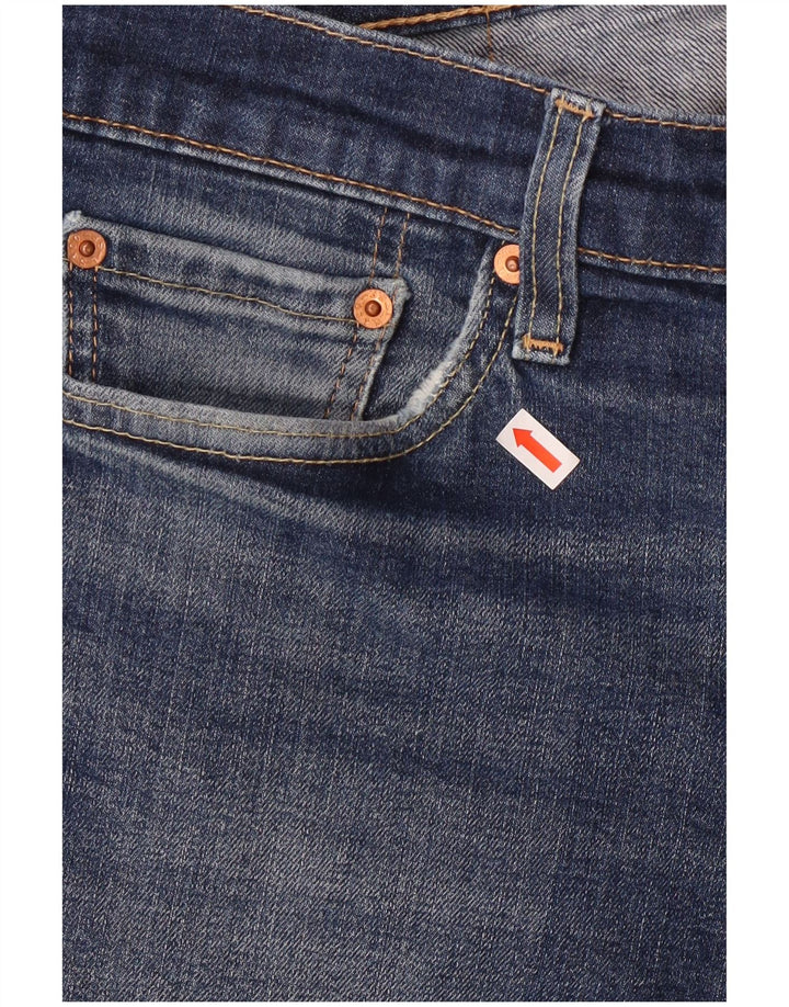 Мужские джинсовые шорты Levi's 511 Slim Fit W32, средний синий хлопок