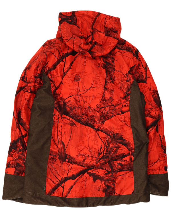 Мужская ветровка Deerhunter с капюшоном EU 56 3XL, красный камуфляж