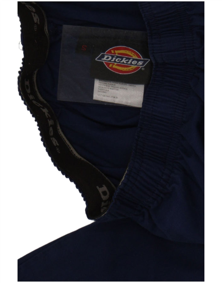 DICKIES Mens Tracksuit Trousers Small  Navy Blue Polyester