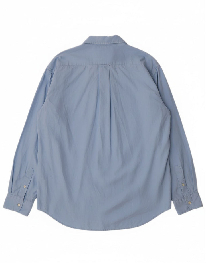 TOMMY HILFIGER Mens Shirt XL Blue Cotton Classic