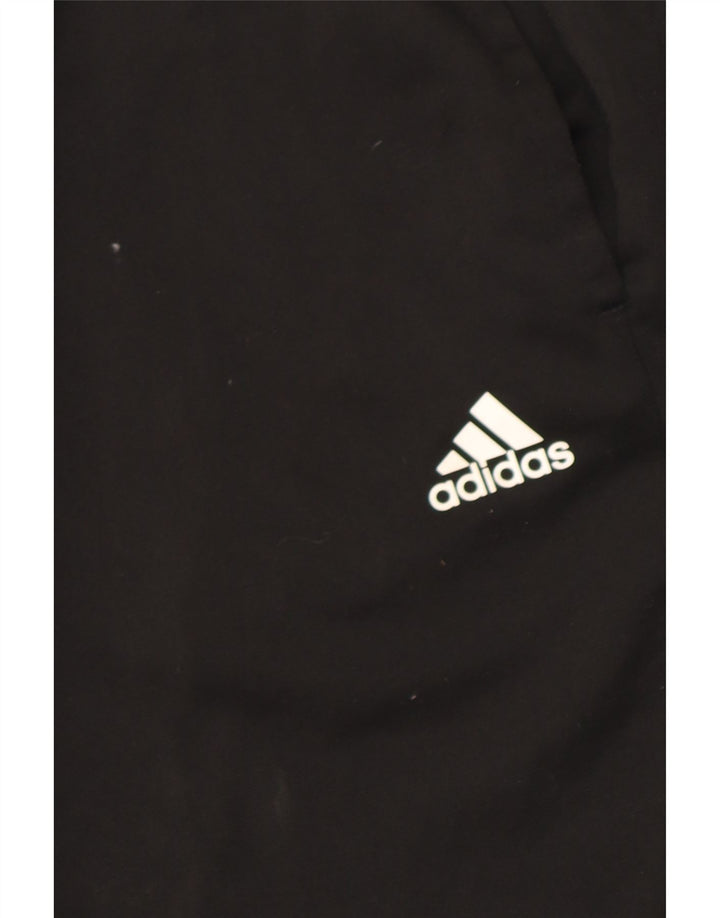 Adidas Мужские спортивные брюки Джоггеры Средний черный полиэстер