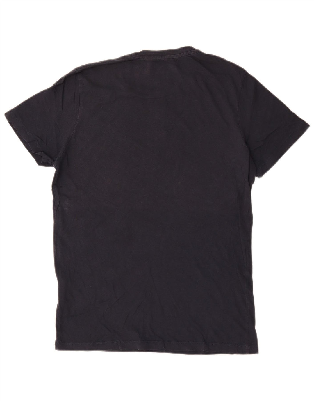 Мужская футболка с рисунком Jack & Jones, темно-синий, хлопковый топ среднего размера