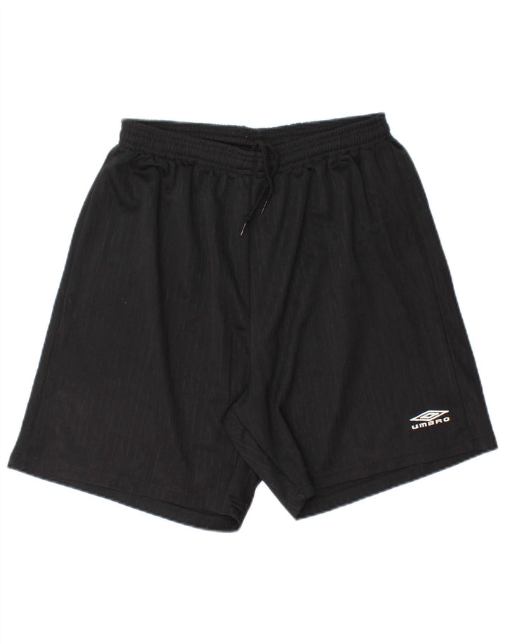 Мужские спортивные шорты Umbro UK 32/34, средний черный полиэстер
