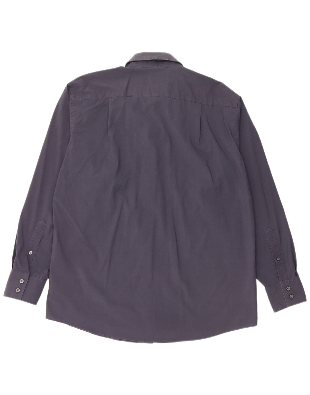 Мужская рубашка CALVIN KLEIN, размер 42, 16, 1/2, темно-синяя, большая, хлопок