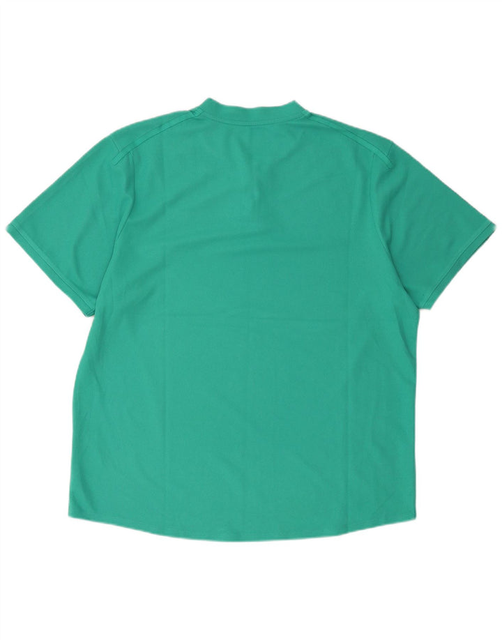 Мужская футболка Nike Dri Fit Top XL, зеленый полиэстер