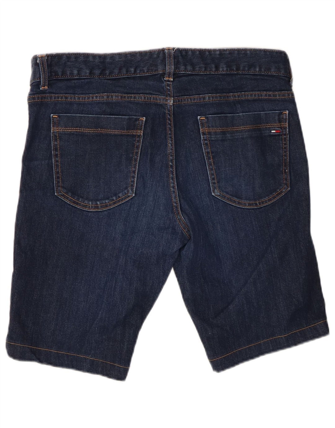 Женские джинсовые шорты Tommy Hilfiger US 12, большие W34, темно-синие