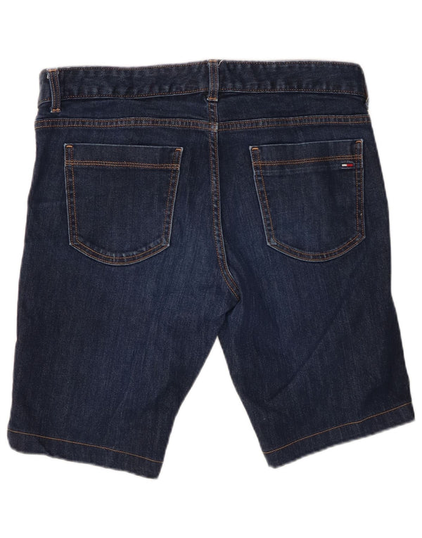 Женские джинсовые шорты Tommy Hilfiger US 12, большие W34, темно-синие