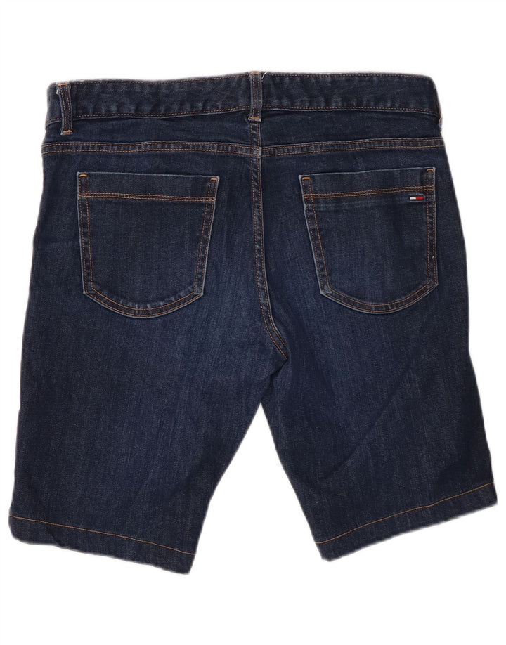 Женские джинсовые шорты Tommy Hilfiger US 12, большие W34, темно-синие
