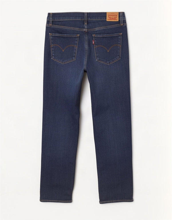 Женские прямые джинсы Levi's 724 с высокой посадкой W29 L26, синие, хлопок