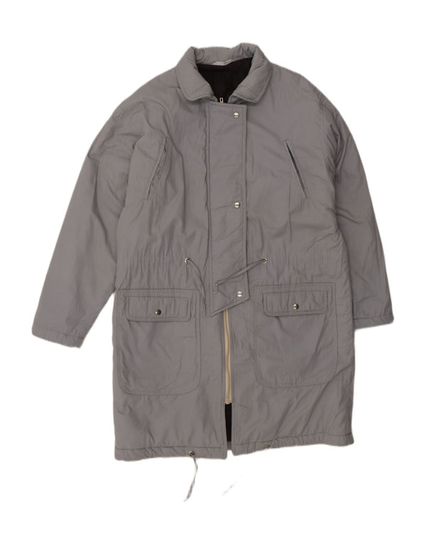 ВИНТАЖНАЯ женская ветровка UK 20 2XL Серая