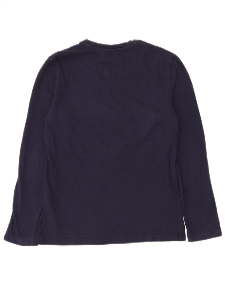 LYLE & SCOTT Топ с длинными рукавами для мальчиков 12–13 лет, темно-синий, хлопок