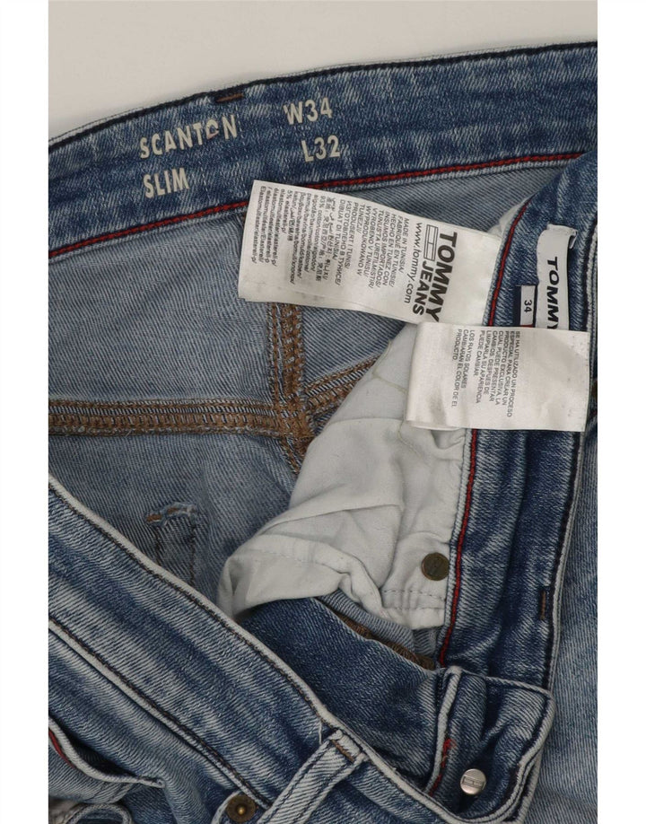 Мужские джинсы Tommy Hilfiger Scanton Slim W34 L32 синие