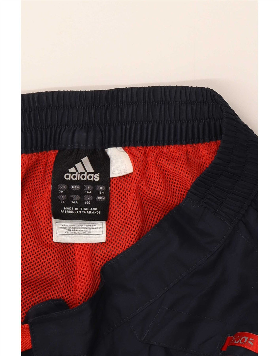 Спортивные брюки-капри Adidas для мальчиков 13-14 лет, темно-синий, полиэстер