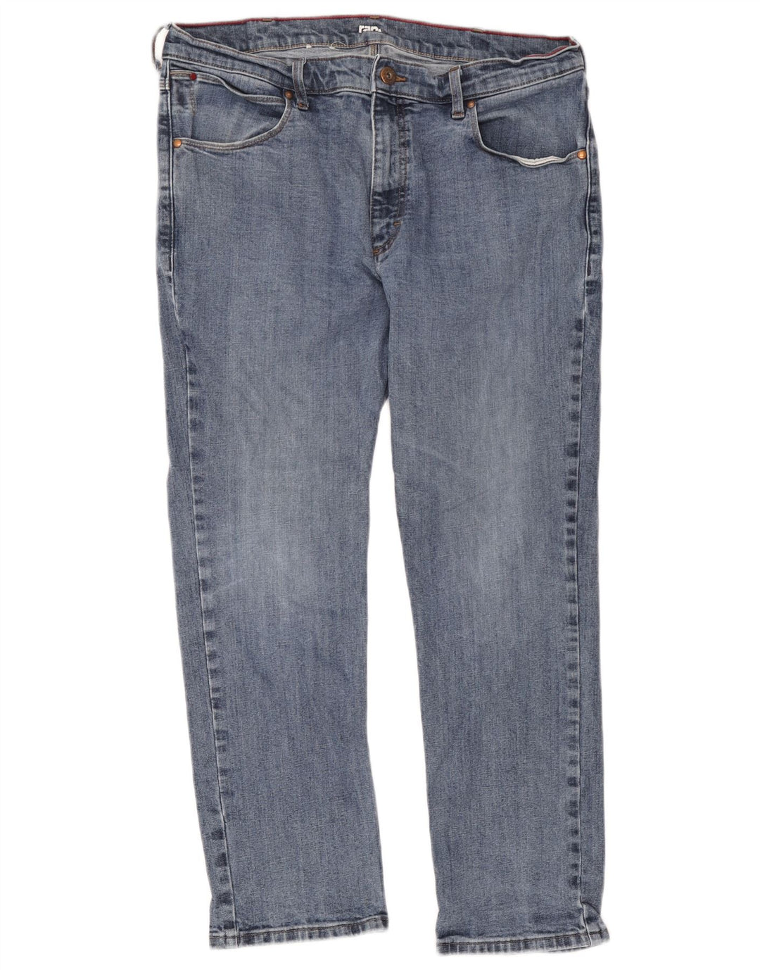 Мужские обычные прямые джинсы Wrangler W36 L30, синий хлопок