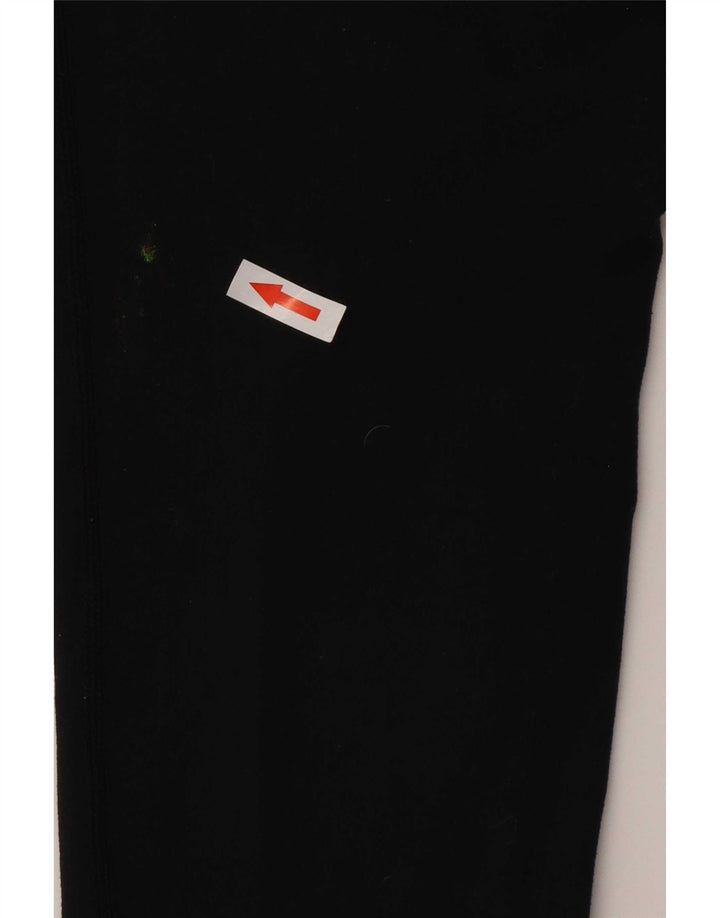 Женские беговые леггинсы Nike XS W25 L30, черные, полиэстер с цветными блоками