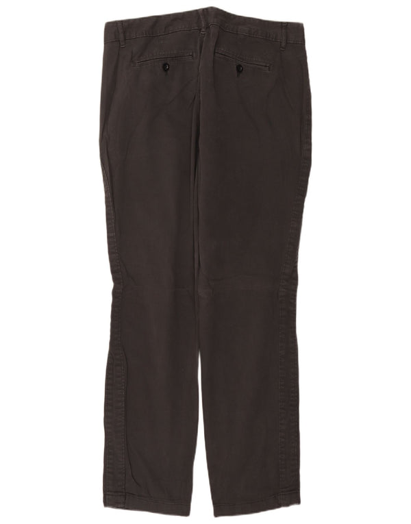 Женские прямые брюки чинос Eddie Bauer, большие размеры США 12, W34 L31, серые