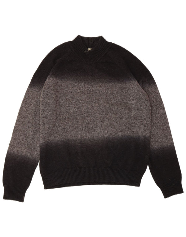 ARMANI COLLEZIONI Женский джемпер с высоким воротником IT 54 3XL Черный