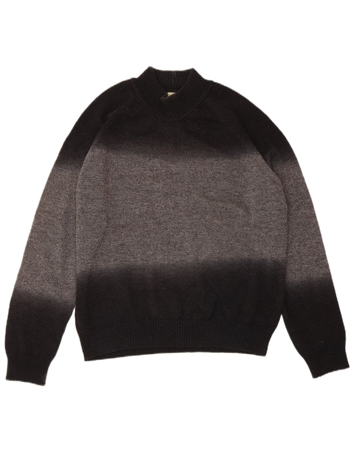 ARMANI COLLEZIONI Женский джемпер с высоким воротником IT 54 3XL Черный