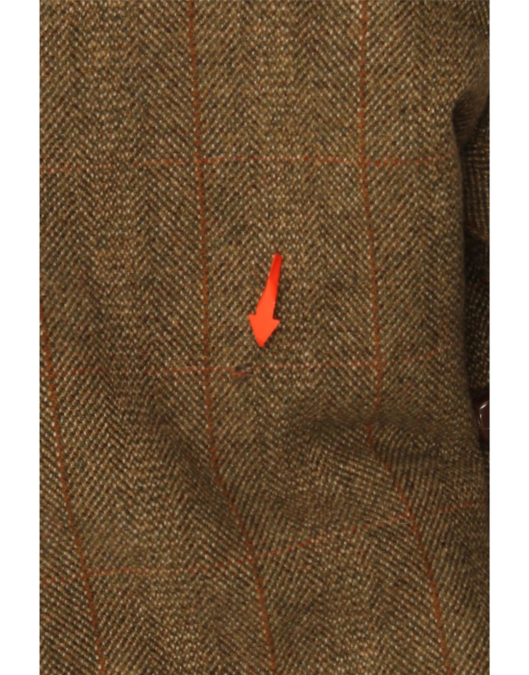 HUSKY Мужское пальто IT 48 Medium Brown «Елочка»