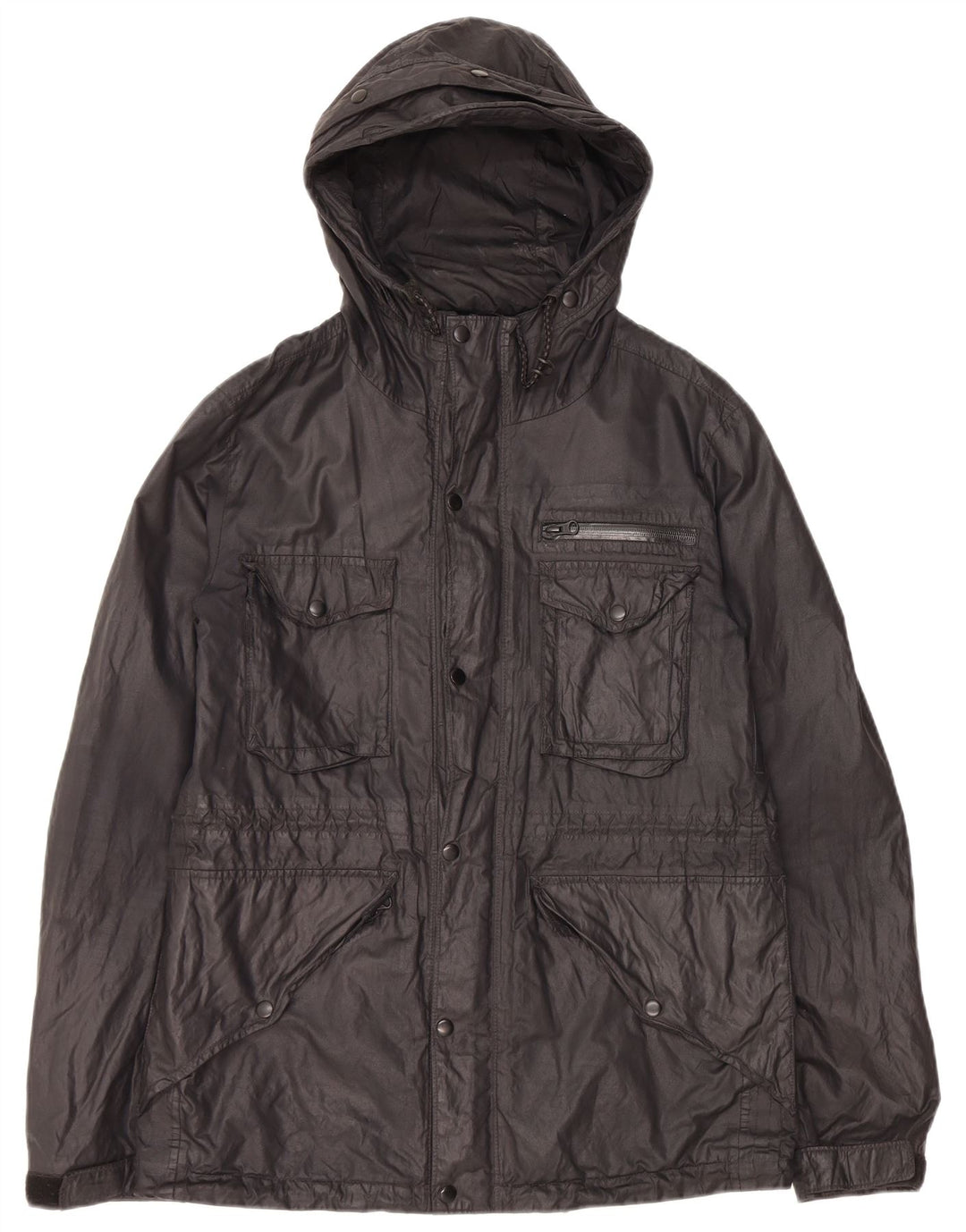 Мужская куртка с капюшоном ALL SAINTS UK 38, средний черный