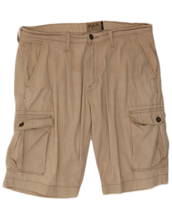 Мужские шорты карго Wrangler W36, большие, бежевые, хлопок
