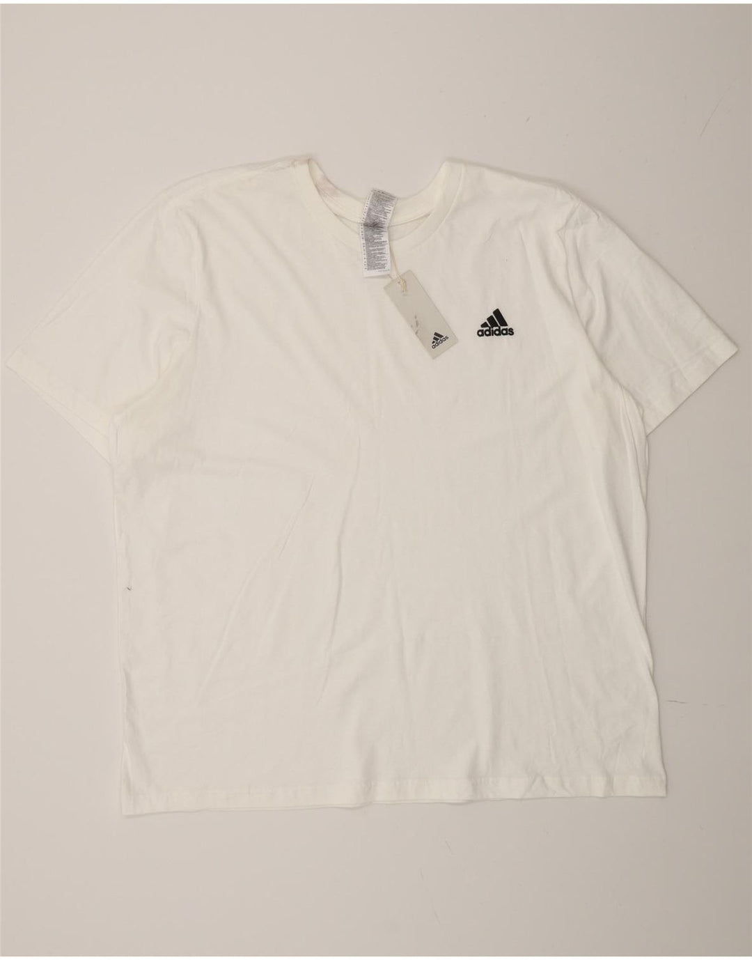Мужская футболка Adidas Top 2XL, белый хлопок