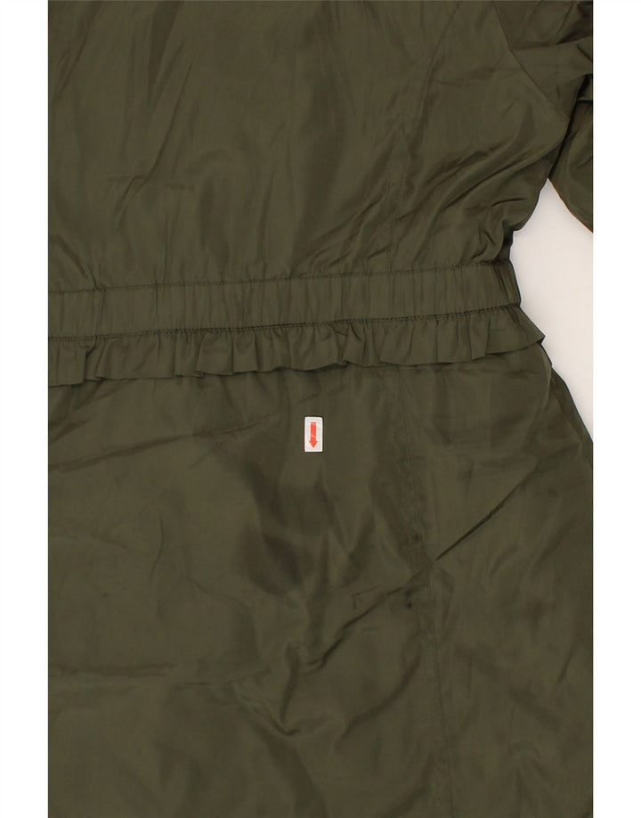 MICHAEL KORS Girls Padded Coat 10-11 Years Khaki Polyester Vintage Michael Kors and Second-Hand Michael Kors from Messina Hembry 