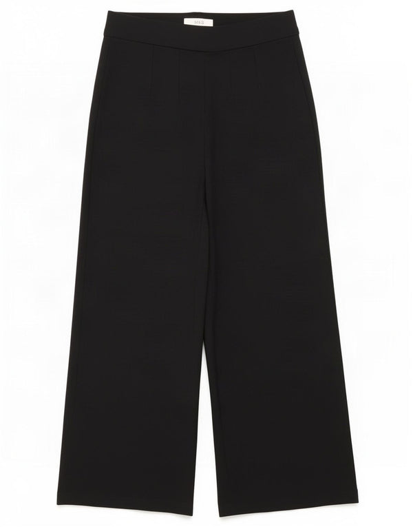 Женские повседневные широкие брюки Marks & Spencer UK 8, маленькие W26 L26, черные