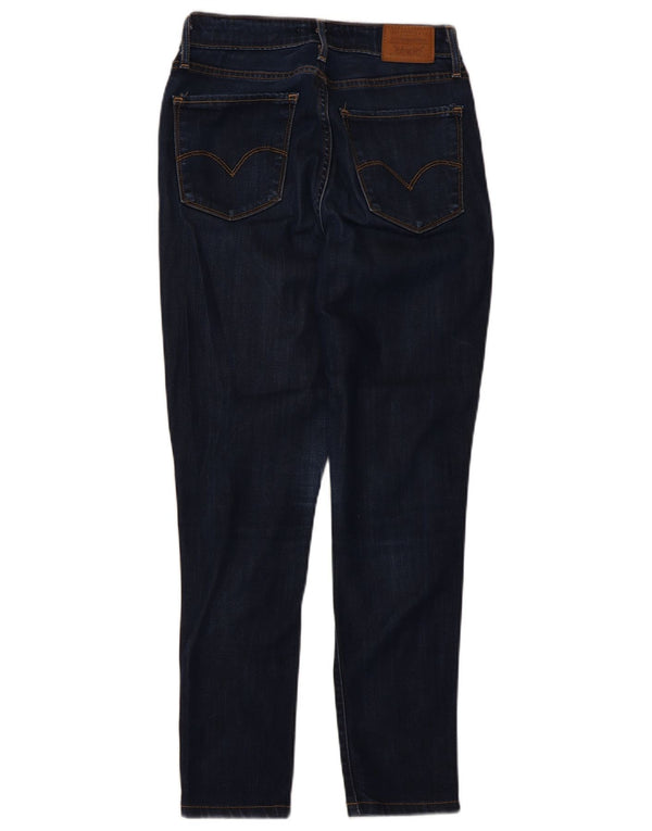 Женские джинсы скинни Levi's 721 с высокой посадкой W27 L30 Темно-синие из лиоцелла