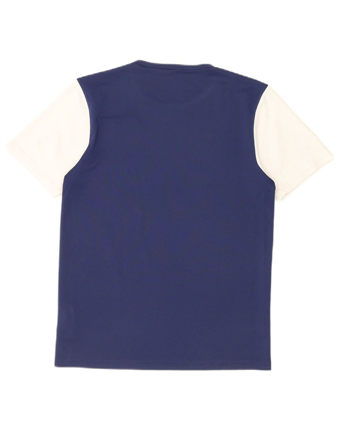 Мужская футболка Adidas с графическим рисунком, маленькая, темно-синяя, из полиэстера с цветными блоками