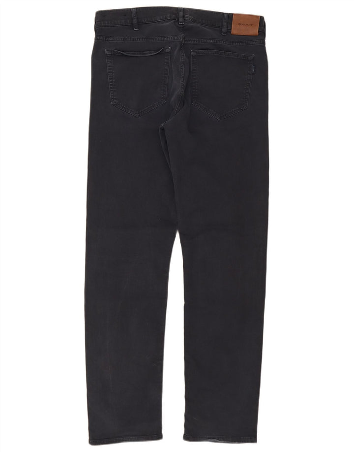 Мужские узкие джинсы Gant W34 L34 темно-синие