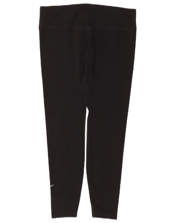 Женские леггинсы NIKE Dri Fit UK 18 XL, черный полиэстер