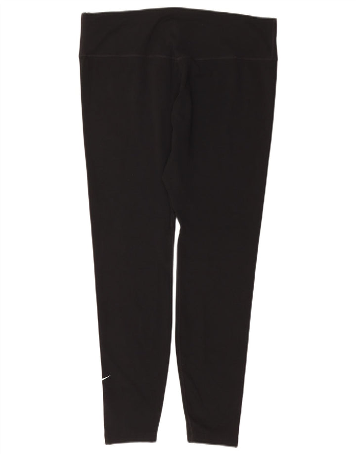 Женские леггинсы NIKE Dri Fit UK 18 XL, черный полиэстер