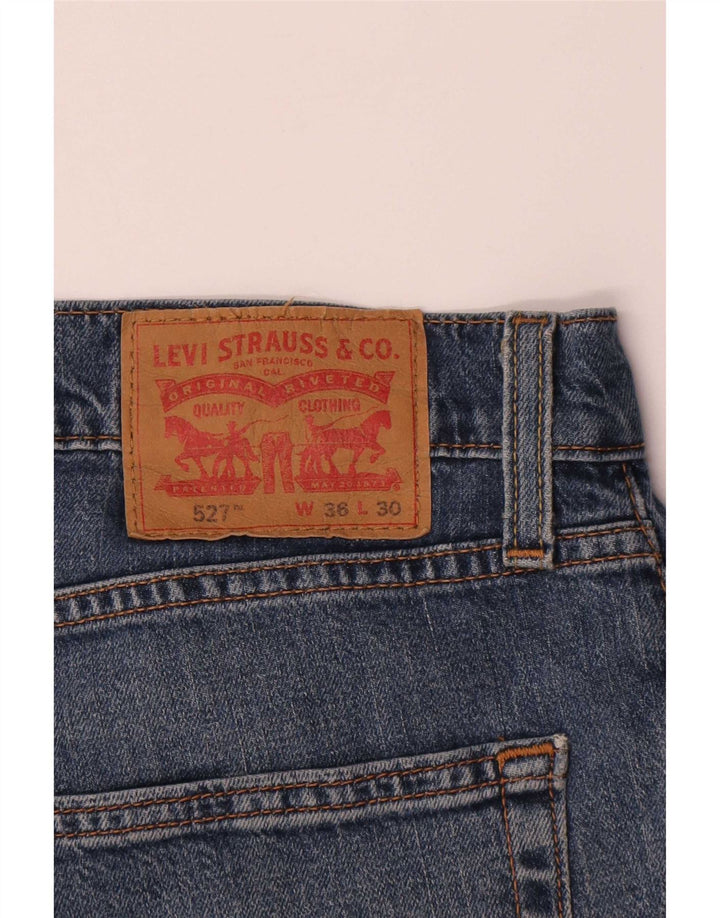 Мужские джинсы Levi's 527 Bootcut W36 L30 синие