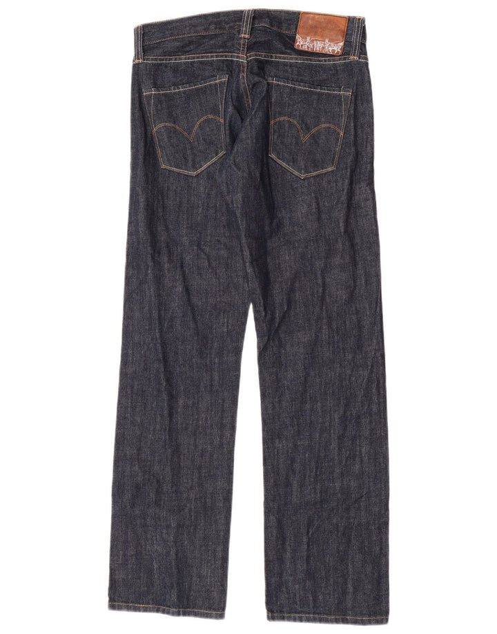 Женские прямые джинсы Levi's W30 L31, темно-синий, хлопок