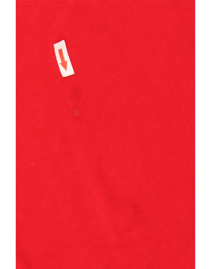 Мужская рубашка-поло Sergio Tacchini IT 56 2XL Красный хлопок