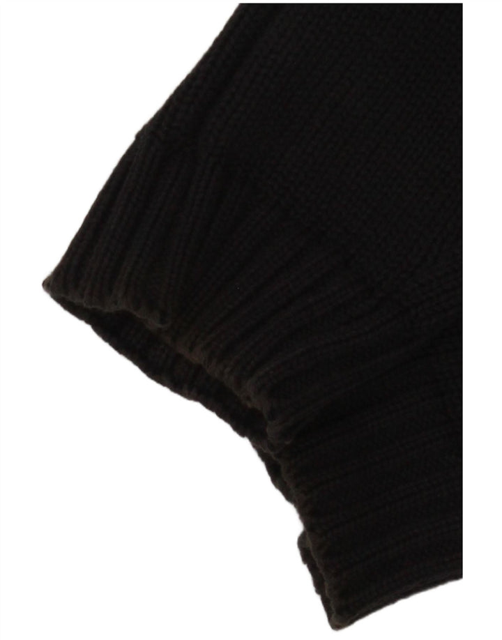 COTTON REPUBLIC Мужской кардиган-свитер среднего размера, темно-синий, хлопок