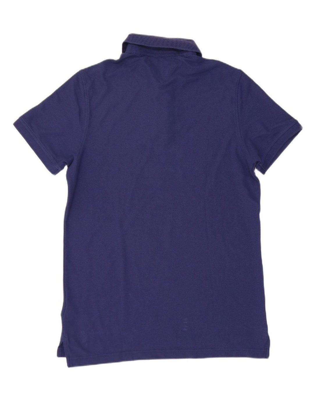 TOMMY HILFIGER Mens Slim Fit Polo Shirt Medium Navy Blue